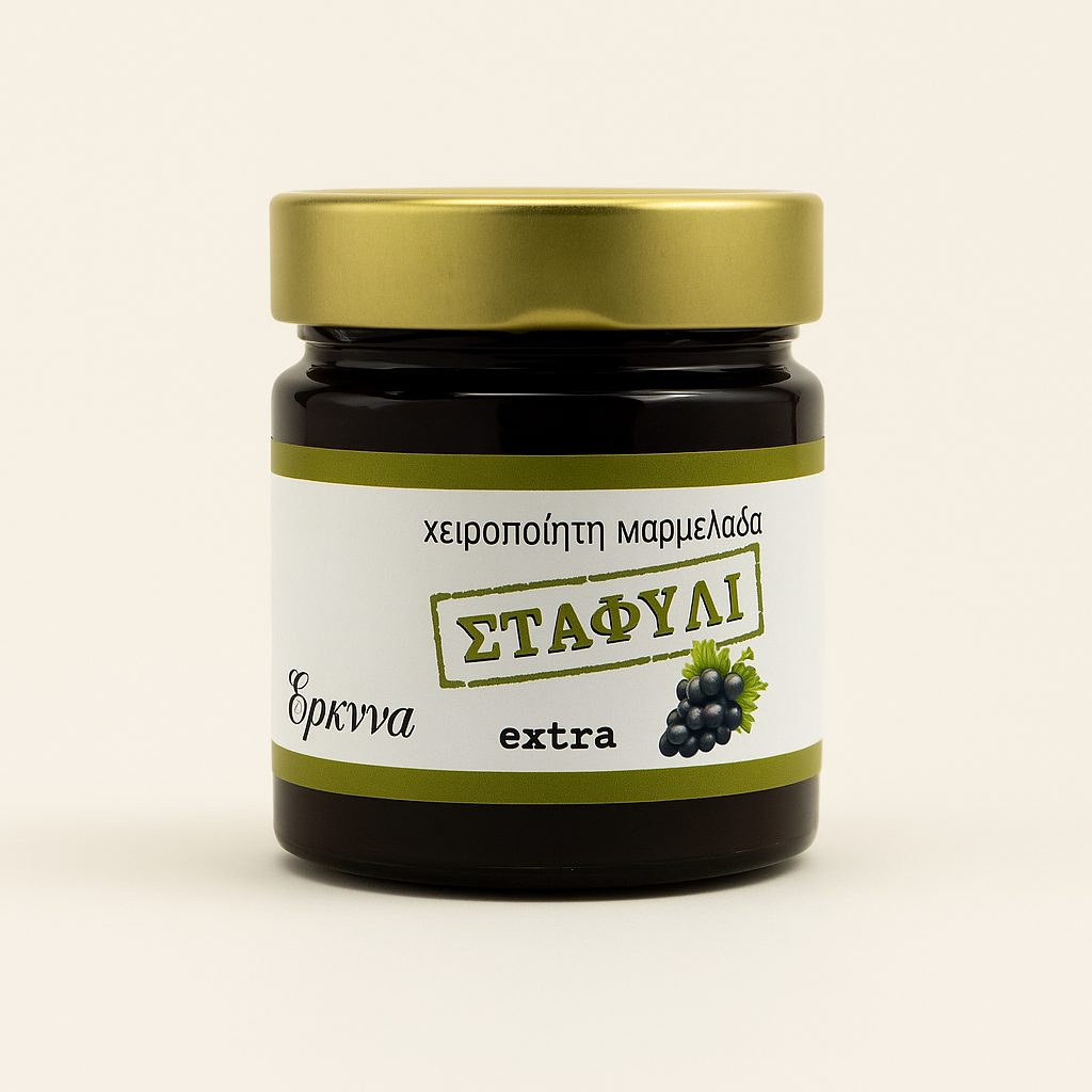 Χειροποίητη Μαρμελάδα Σταφύλι