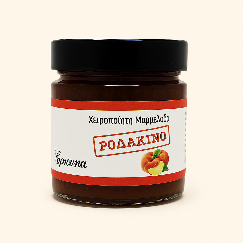 Χειροποίητη Μαρμελάδα Ροδάκινο