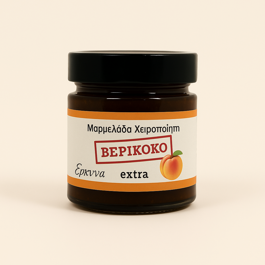 Μαρμελάδα Βερίκοκο Χειροποίητη