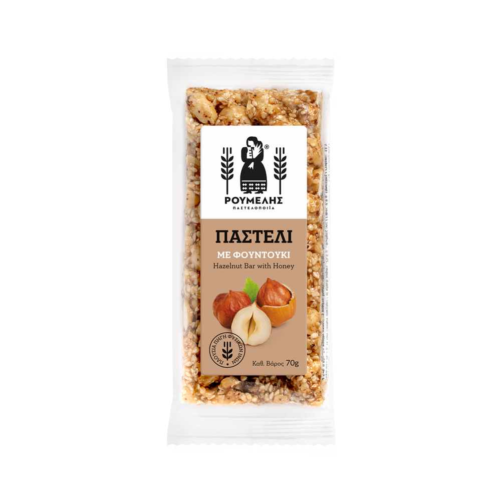 Pasteli with Hazelnuts