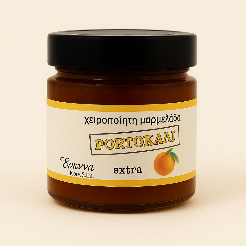 Χειροποίητη Μαρμελάδα Πορτοκάλι