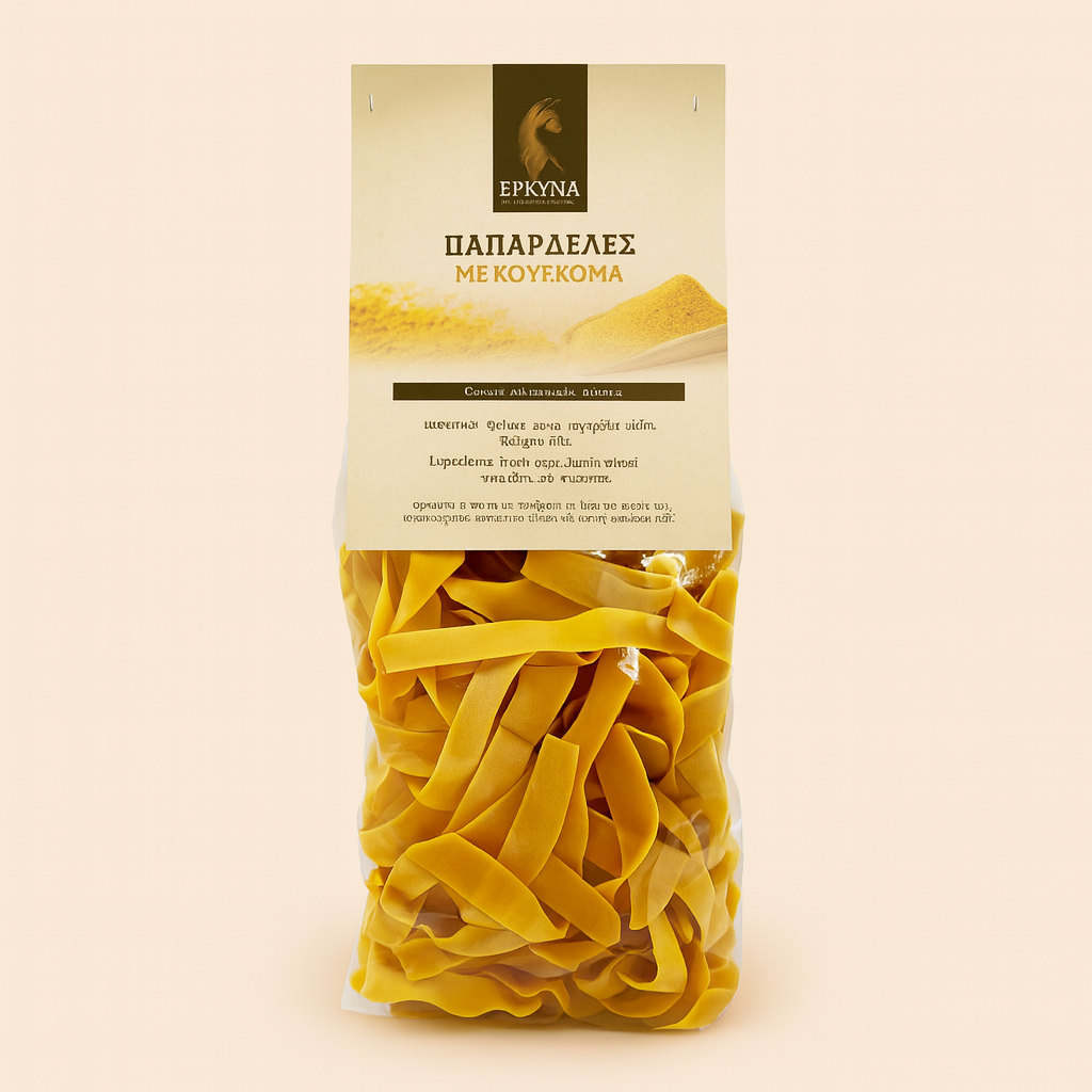 Turmeric Pappardelle